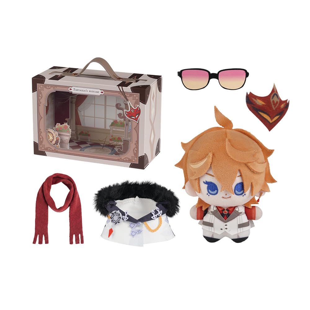 HOYOVERSE Genshin Impact FES 2026 mini plush gift box packaging, ideal for collectors' display.