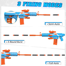 Hozor TriFireX scope attachment for precise aiming.