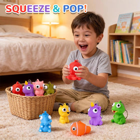 HOZUZER squishy toys fidget keychains help relieve tension during study.