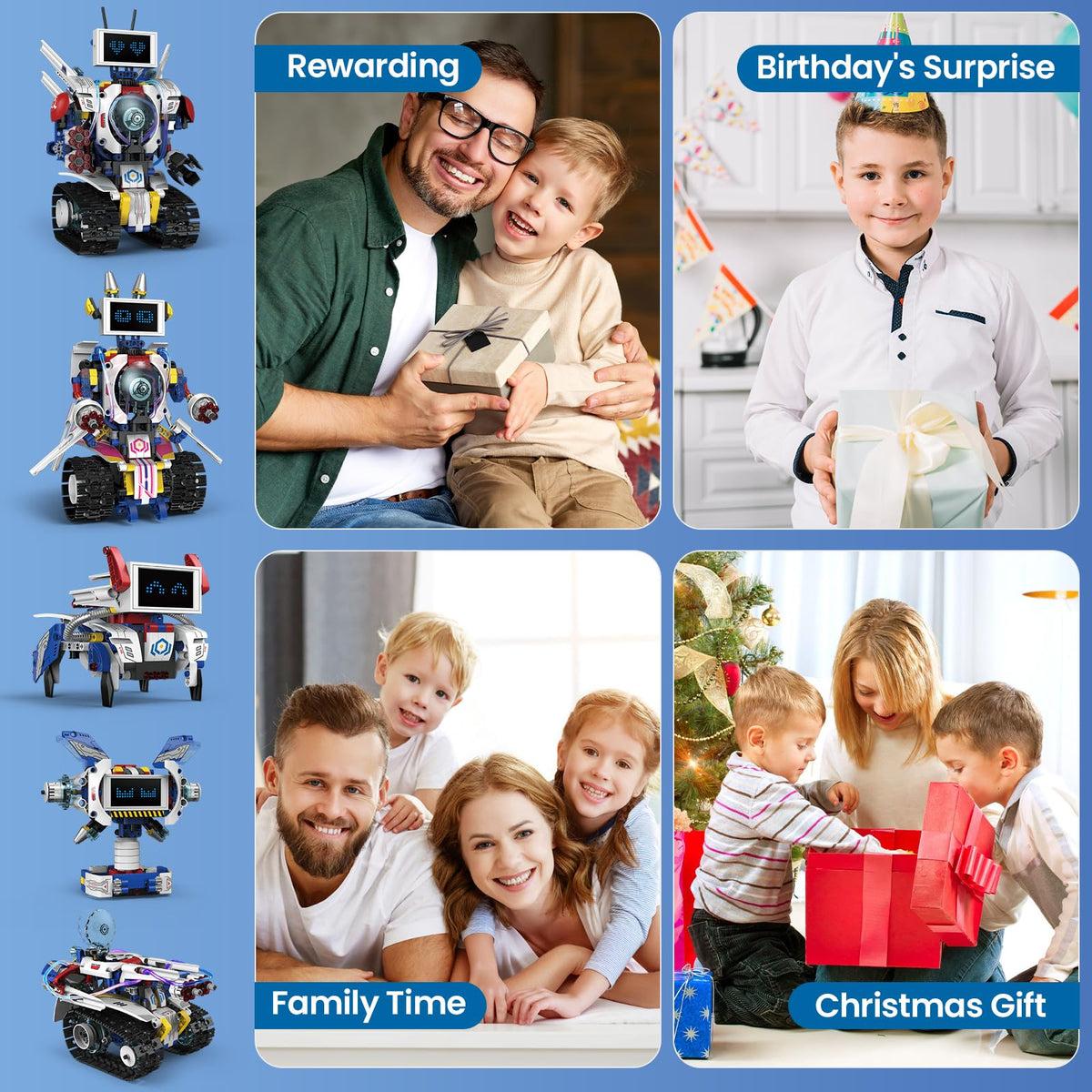 HPROMOT educational gift scene highlighting creativity and problem-solving.