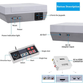 Hqeeun 620 dual controllers enable shared play with family and friends