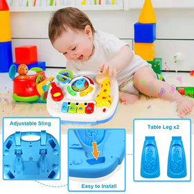 HQXBNBY versatile design fits floor play crib or car adventures