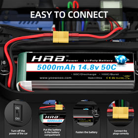 HRB Power 492g weight supports balanced RC aircraft