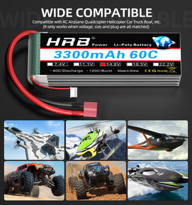 HRB POWER 60C discharge rating hints at strong performance potential.