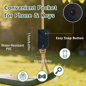 Hryniiex soft-touch rope close-up reduces pinched fingers and tangles.