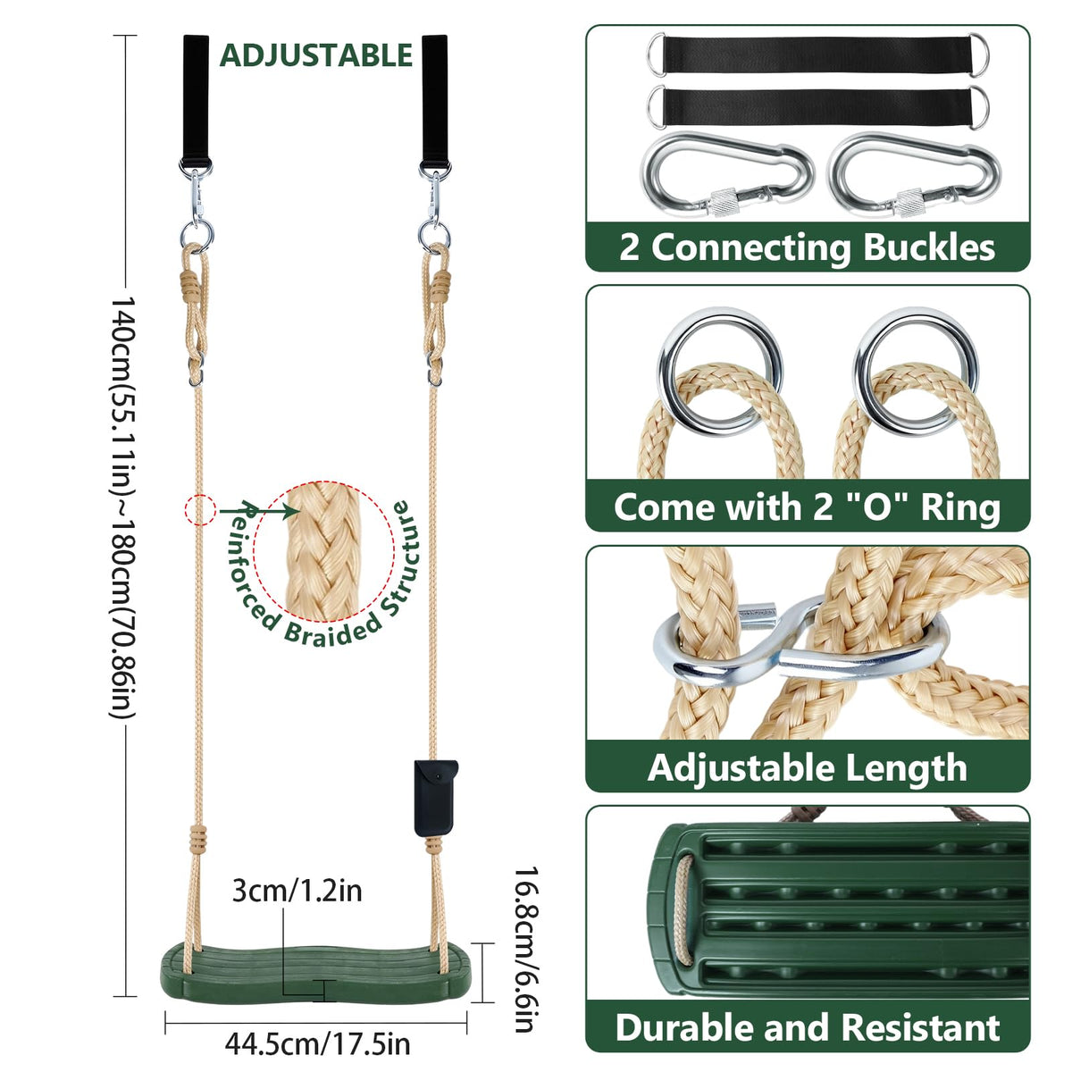 Hryniiex waterproof storage pouch keeps essentials within reach while swinging.