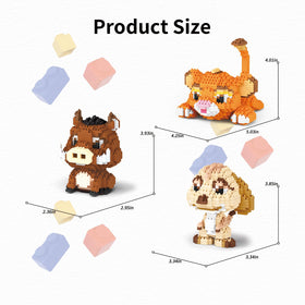 HSANHE Display ready mini sculptures ideal for shelves or desks