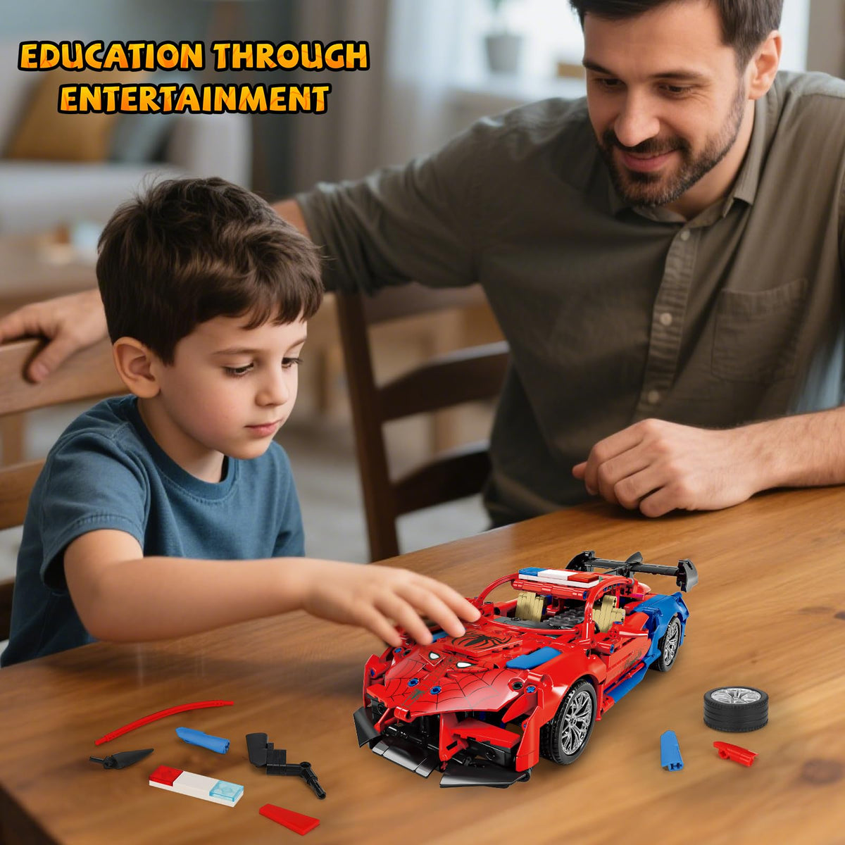 hsanhe gift-ready set ideal for ages 8-12 builders