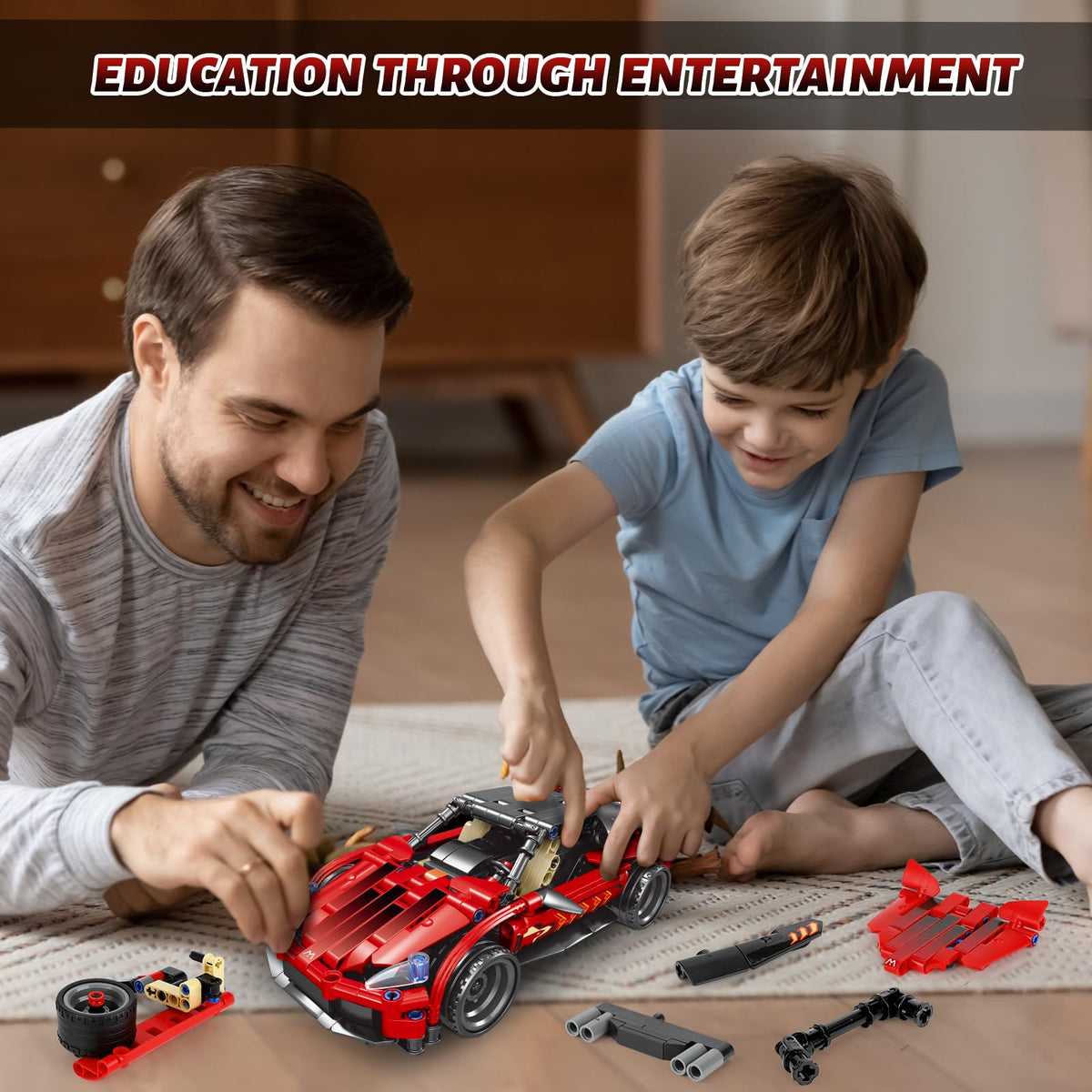 HSANHE LEGO-compatible bricks enable easy expansion