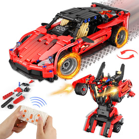 HSANHE remote control racing car front view shows engaging STEM play