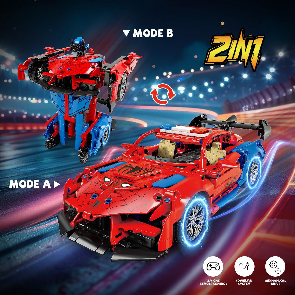 hsanhe robo-transformer blocks robot model for hands-on STEM learning
