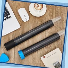 Hsei playmat tube caps protect valuables during storage