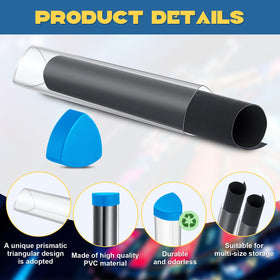 Hsei prism case poster storage dust-proof protects valuables