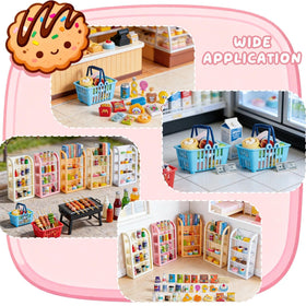 HSJH dollhouse-kitchen-playset-decor encourages creative cooking pretend play