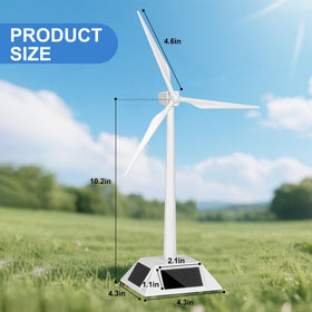 HSRBO windmill rotating base display stand on a sunny desk