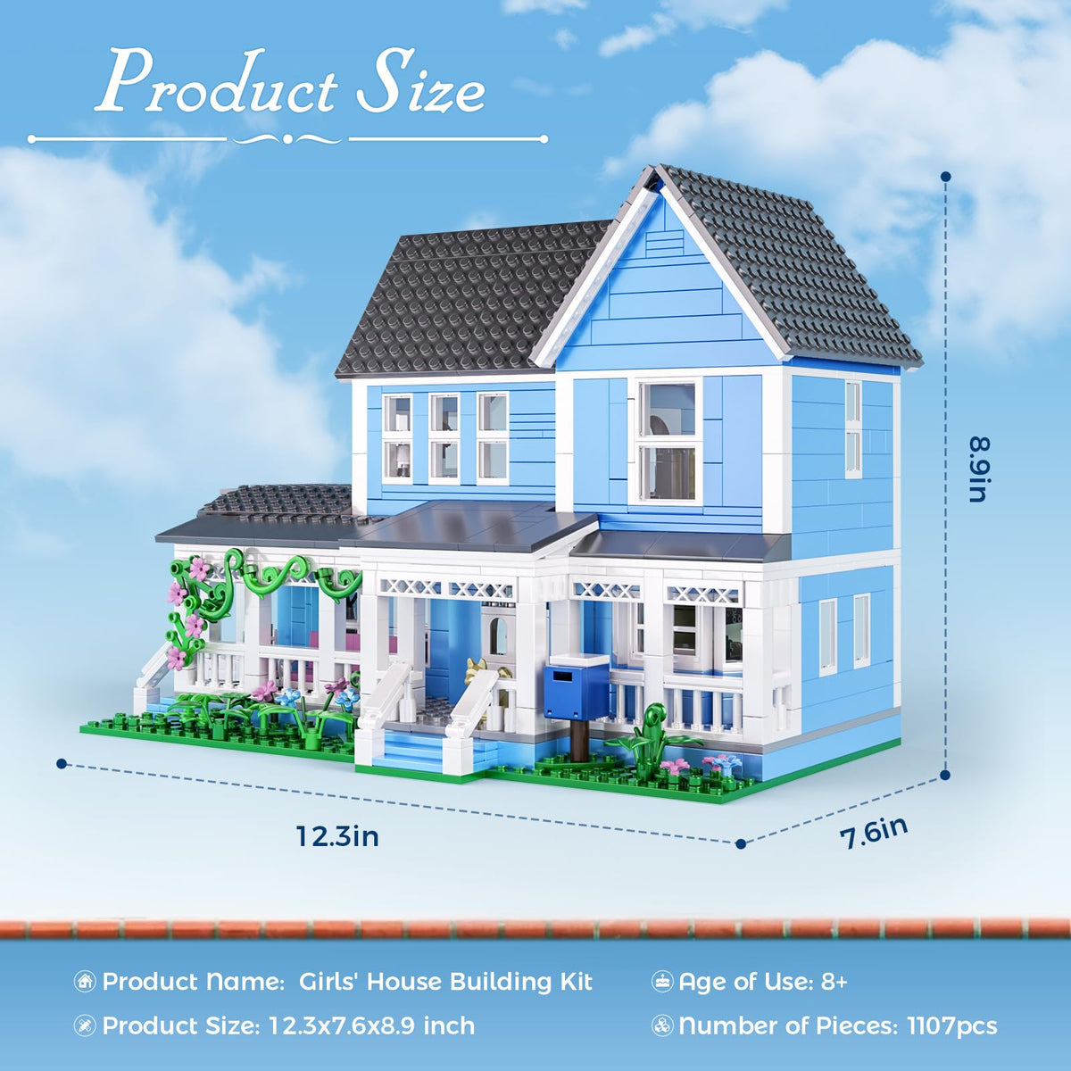 HTOWPMLS Color printed instructions simplify assembly and accuracy.