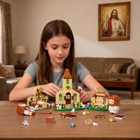 HTOWPMLS Jesus 3-in-1 buildable figures encourage hands-on learning
