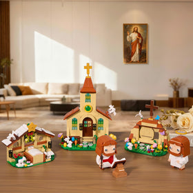 HTOWPMLS Jesus 3-in-1 colorbox included enhances gift presentation
