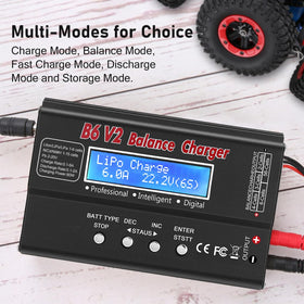 HTRC LiPo charger charge mode panel enables efficient power delivery.