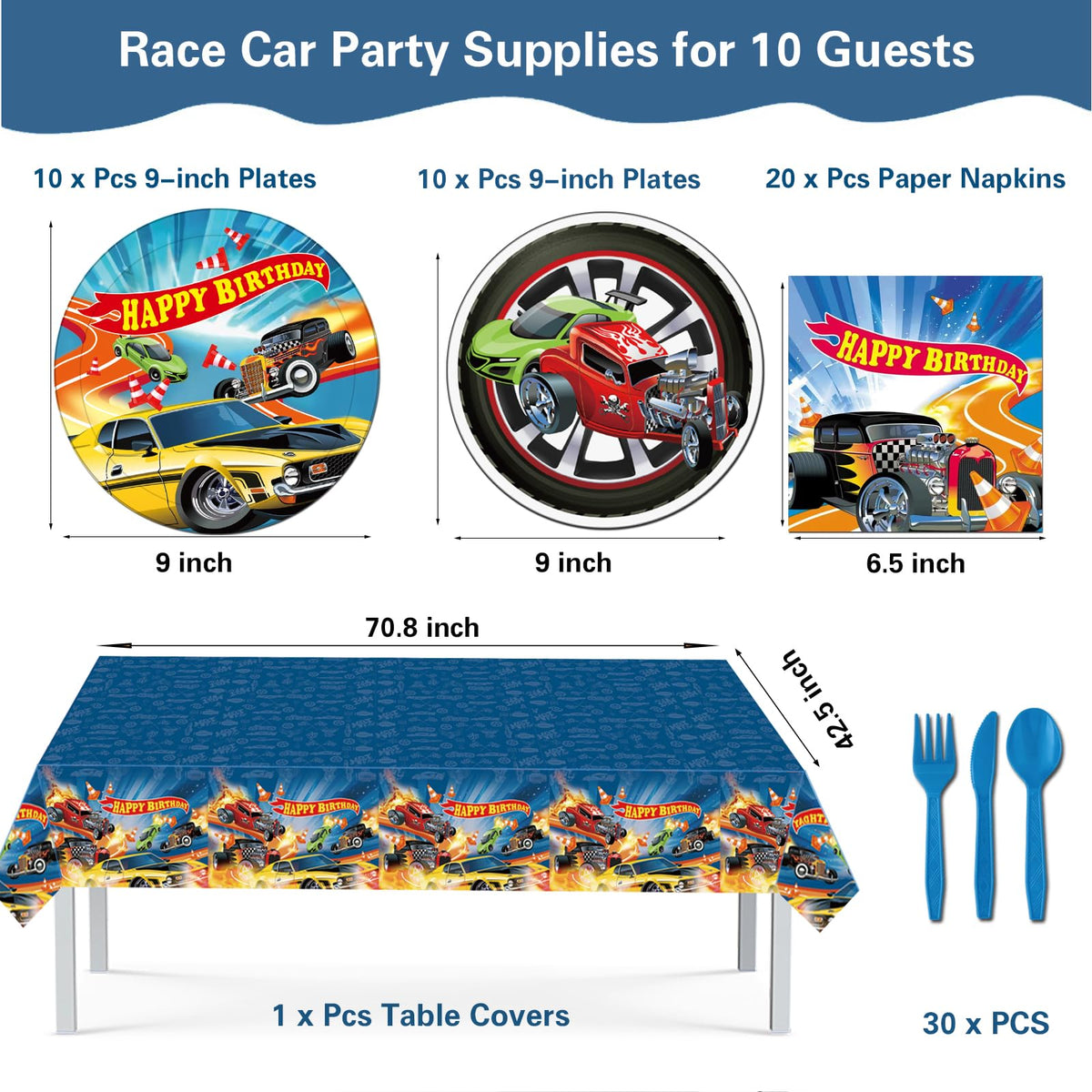 htwhvt hot car backdrop creates a photo-worthy party focal point.