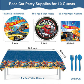htwhvt hot car backdrop creates a photo-worthy party focal point.
