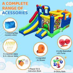 HuaKastro Bounce House indoor outdoor use supports versatile celebrations