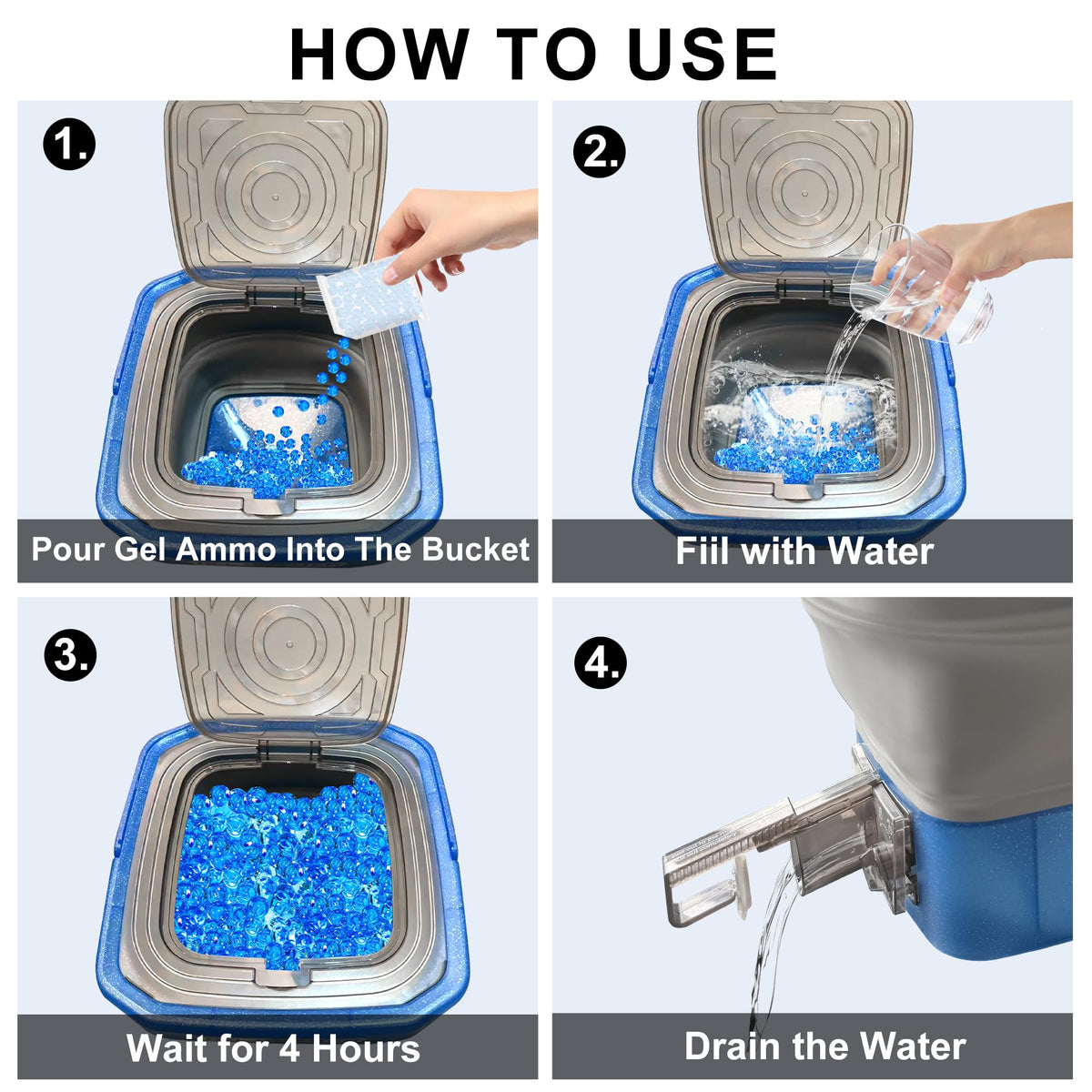 HUAFUNWIN airtight seal storage preserving hydration for later use.