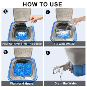HUAFUNWIN airtight seal storage preserving hydration for later use.
