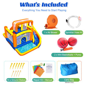 HuaKastro backyard party use – wide shot, ideal for multi-child fun