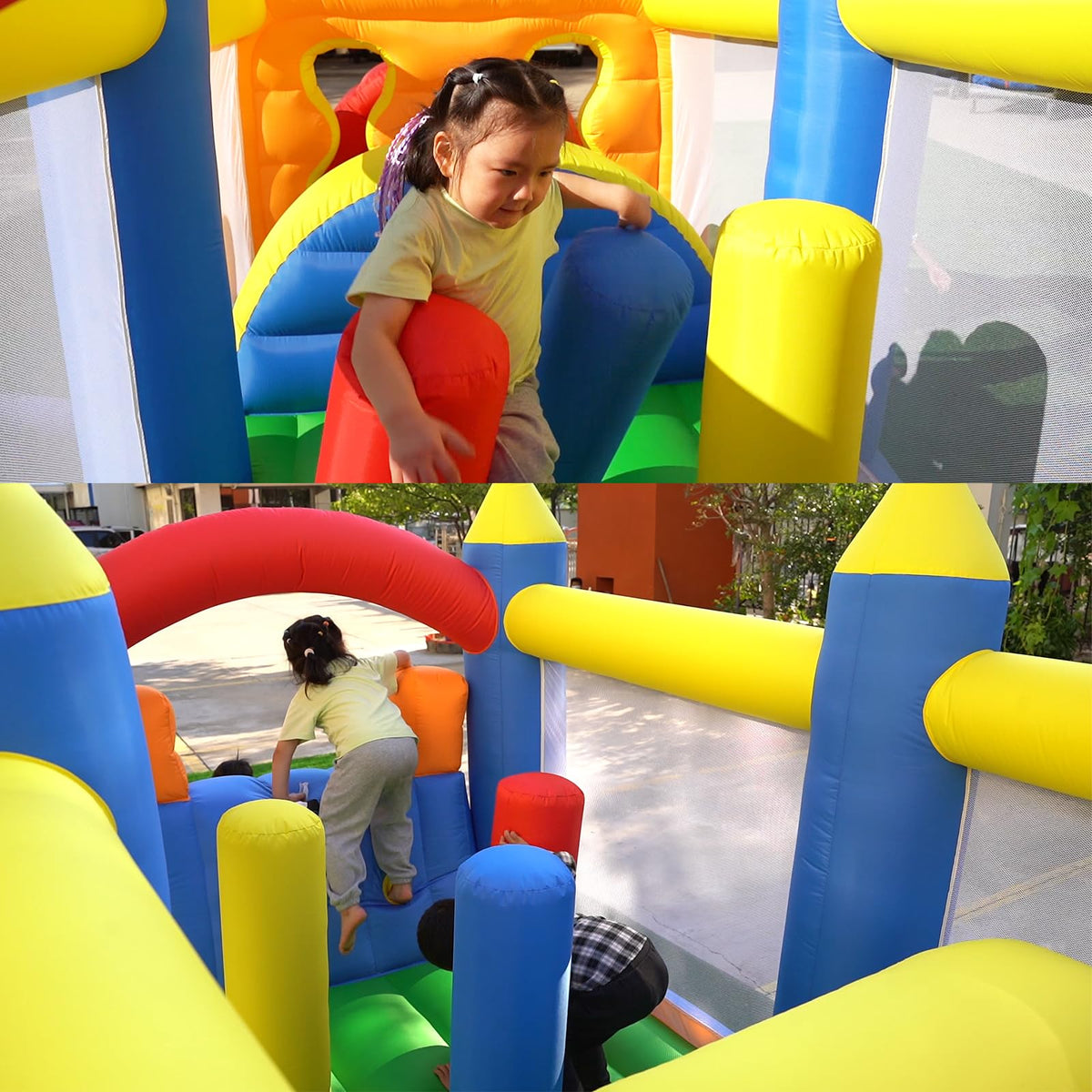 HuaKastro jumping area with cushioned surface for energetic kids