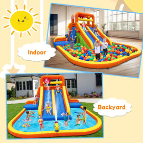 HuaKastro two climb walls featuring safety handrails and footholds.