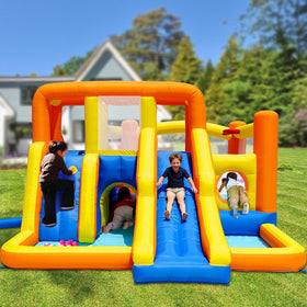 HuaKastro water pools – front view, refreshing splash space for kids