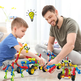 Huaker dinosaur model promotes imaginative construction and exploration