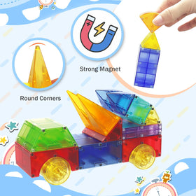 Huaker translucent cubes for colorful, light-catching building creativity