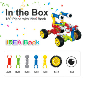 Huaker robots inspire kids to design creative mechanical figures