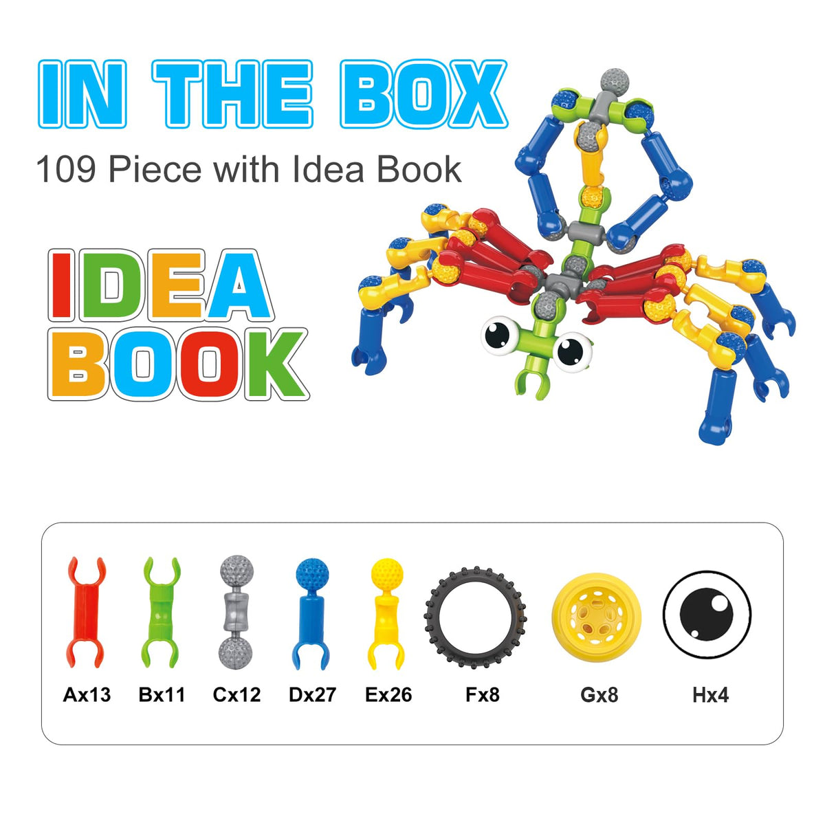 Huaker STEM toys easy-build kit for kids