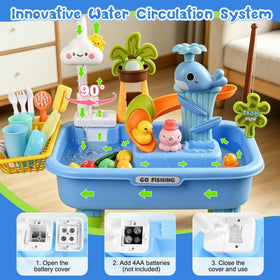 HUASHILUO fishing game rods and fish boost fine motor practice.