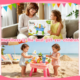 HUASHILUO gift-ready packaging presents a fun water table gift.