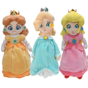 HUAWELL Princes Peach plush front view with vibrant colors and soft fabric