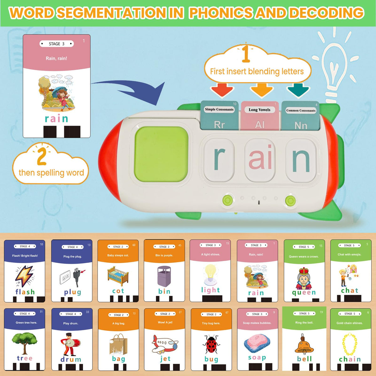 HUBFIVY Montessori learning setup highlights self-directed study at home.