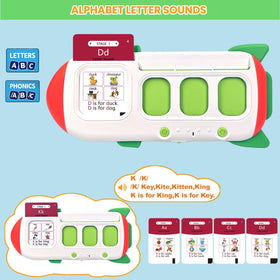 HUBFIVY sight words cards illustrate quick word recognition for preschoolers.