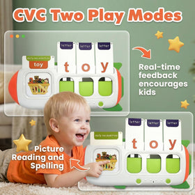 HubFivy Talking Flash Cards provide alphabet spelling with instant feedback for practice.