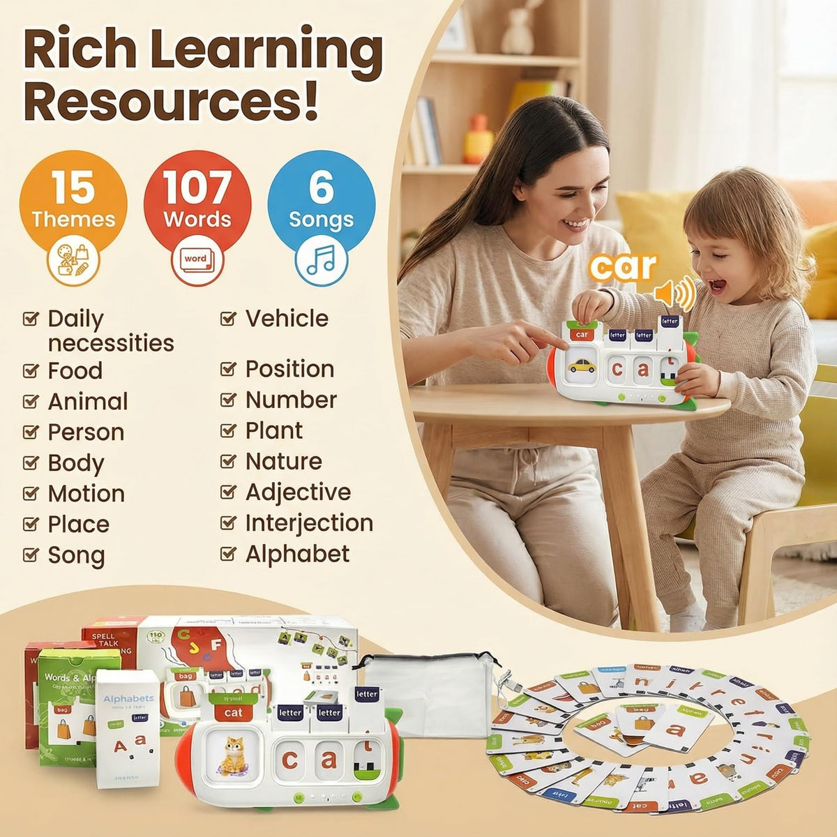 HubFivy compact, lightweight design makes on-the-go education easy.