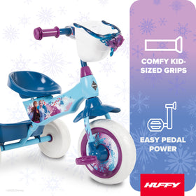 Huffy Disney Frozen 2 trike with Elsa graphics sparks magical rides.