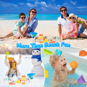 HUGCATY travel kit for beach outings, compact and kid-friendly.