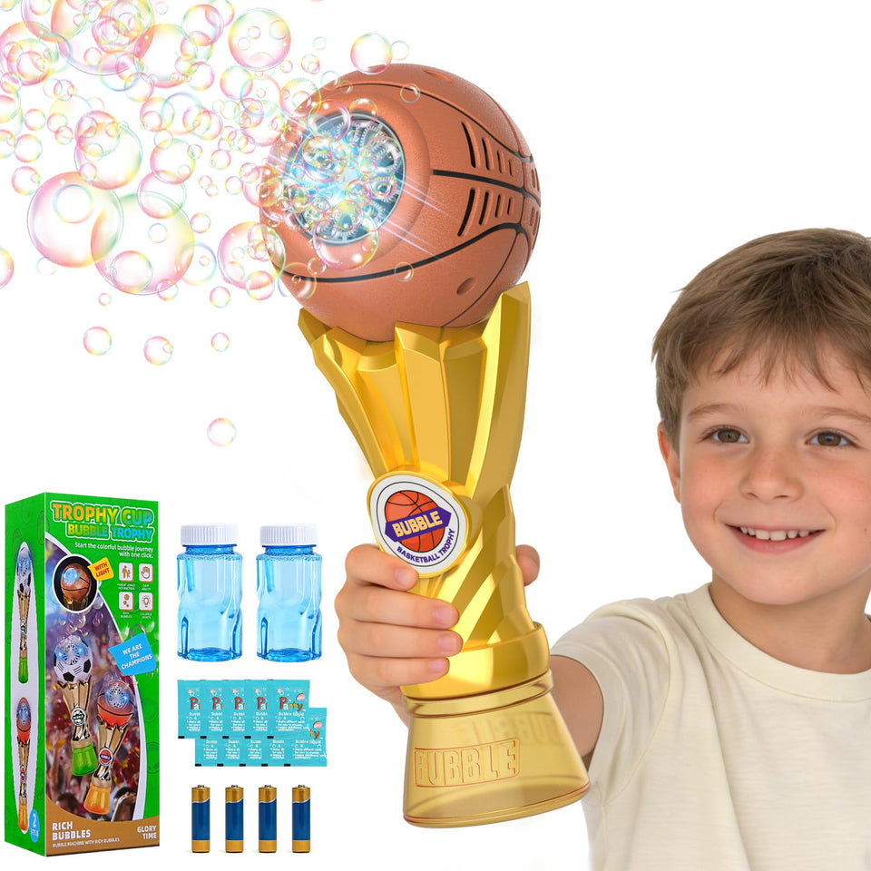 Hugeway basketball world cup bubble wand sparks active outdoor play