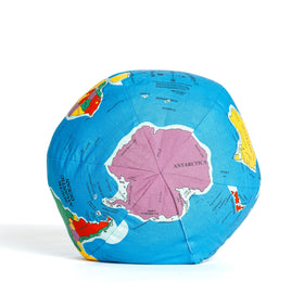 Hugg-A-Planet Classic Political Earth hands-on use demonstrates interactive learning for children.