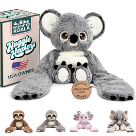 Huggle Healers Noa Koala with extended arms for immersive hugs and companionship.