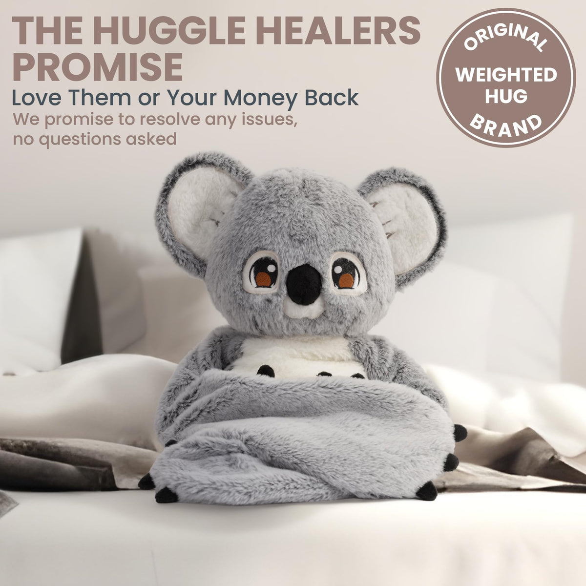Soft, durable construction supports hugs that last through play and rest.
