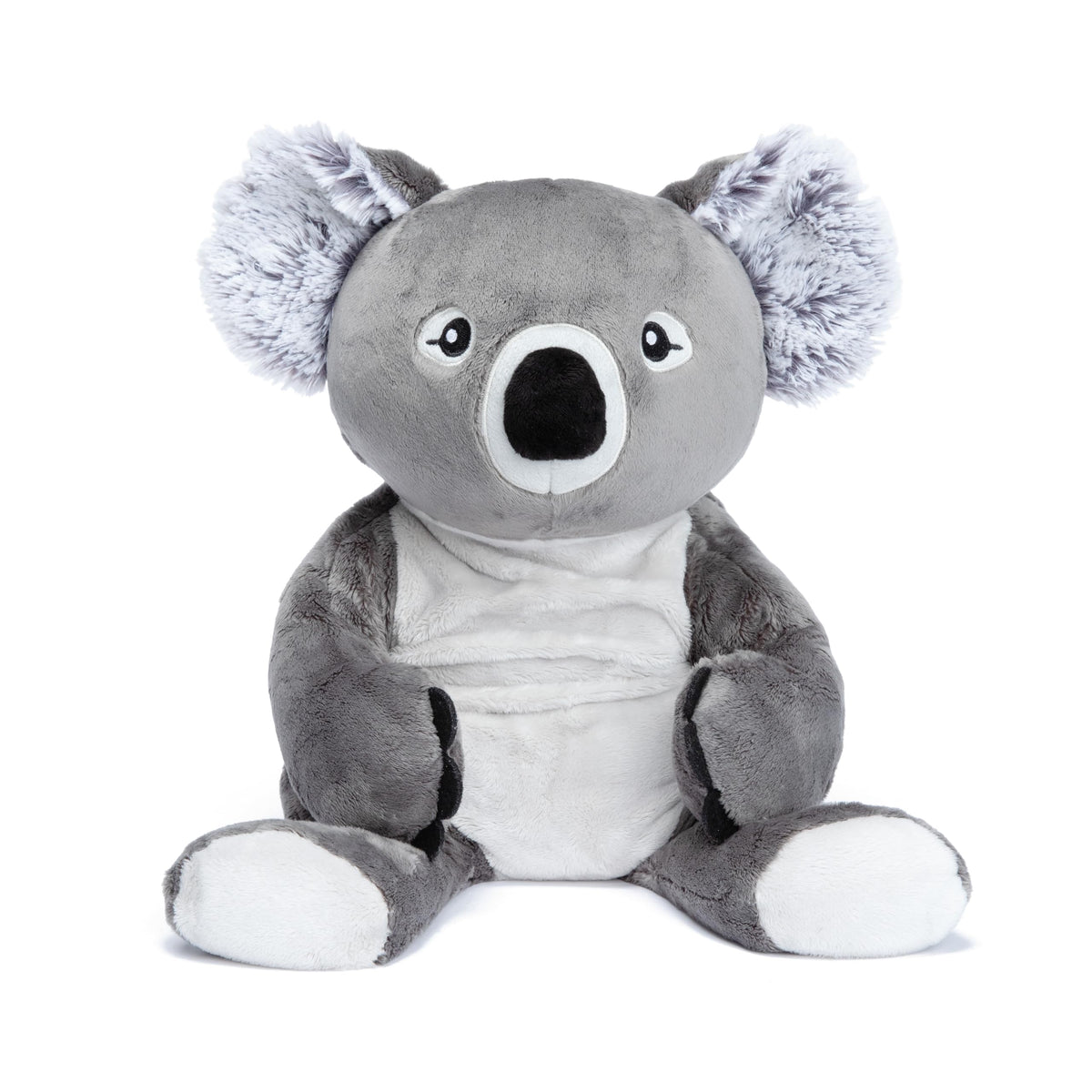 HUGIMALS Quinn Koala front view weighted plush for calming companionship